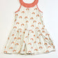 Rainbows jersey dress - Size 4