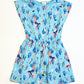 Blue jersey mermaid dress - Size 4