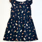Navy Christmas dress - Size 4