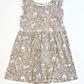 Floral unicorn jersey dress - Size 4