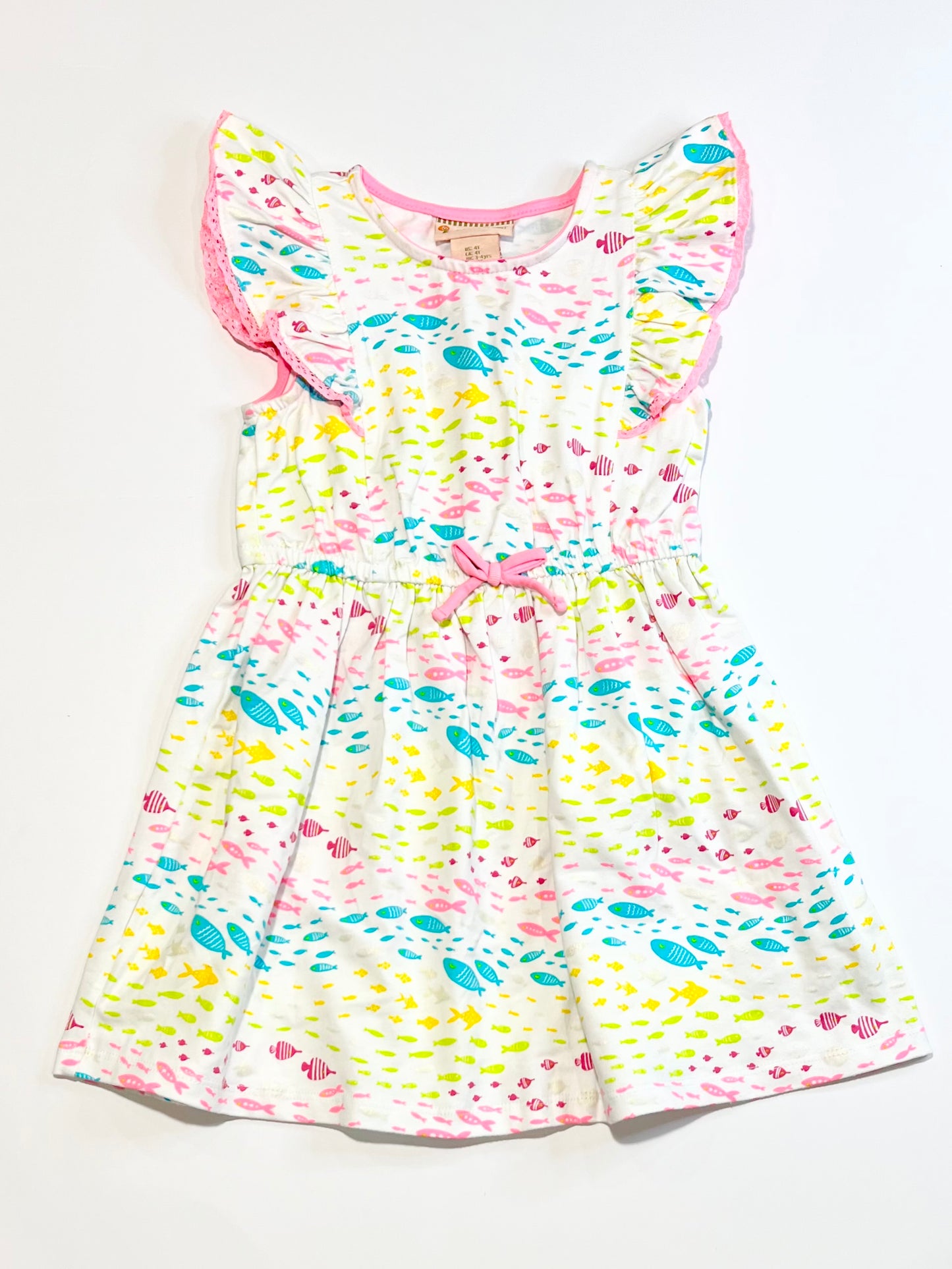 Jersey fish dress brand new - Size 3-4