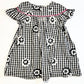 Gingham floral dress - Size 4