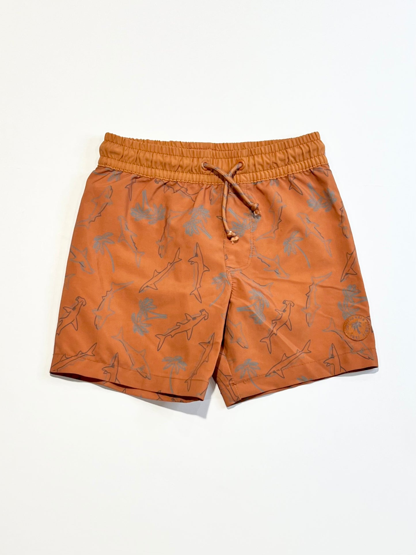 Brown sharks boardies - Size 3