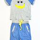 Smiley banana pyjamas - Size 3