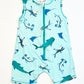 Sharks zip romper - Size 3