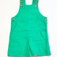 Green linen blend overalls - Size 3