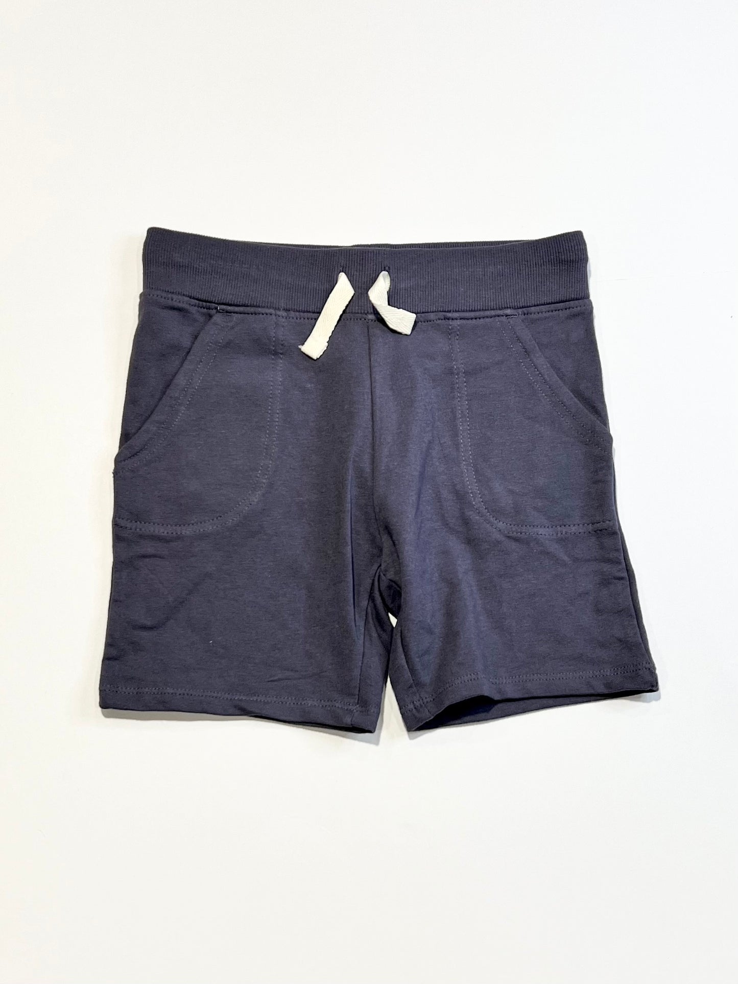 Navy jersey shorts - Size 3-4