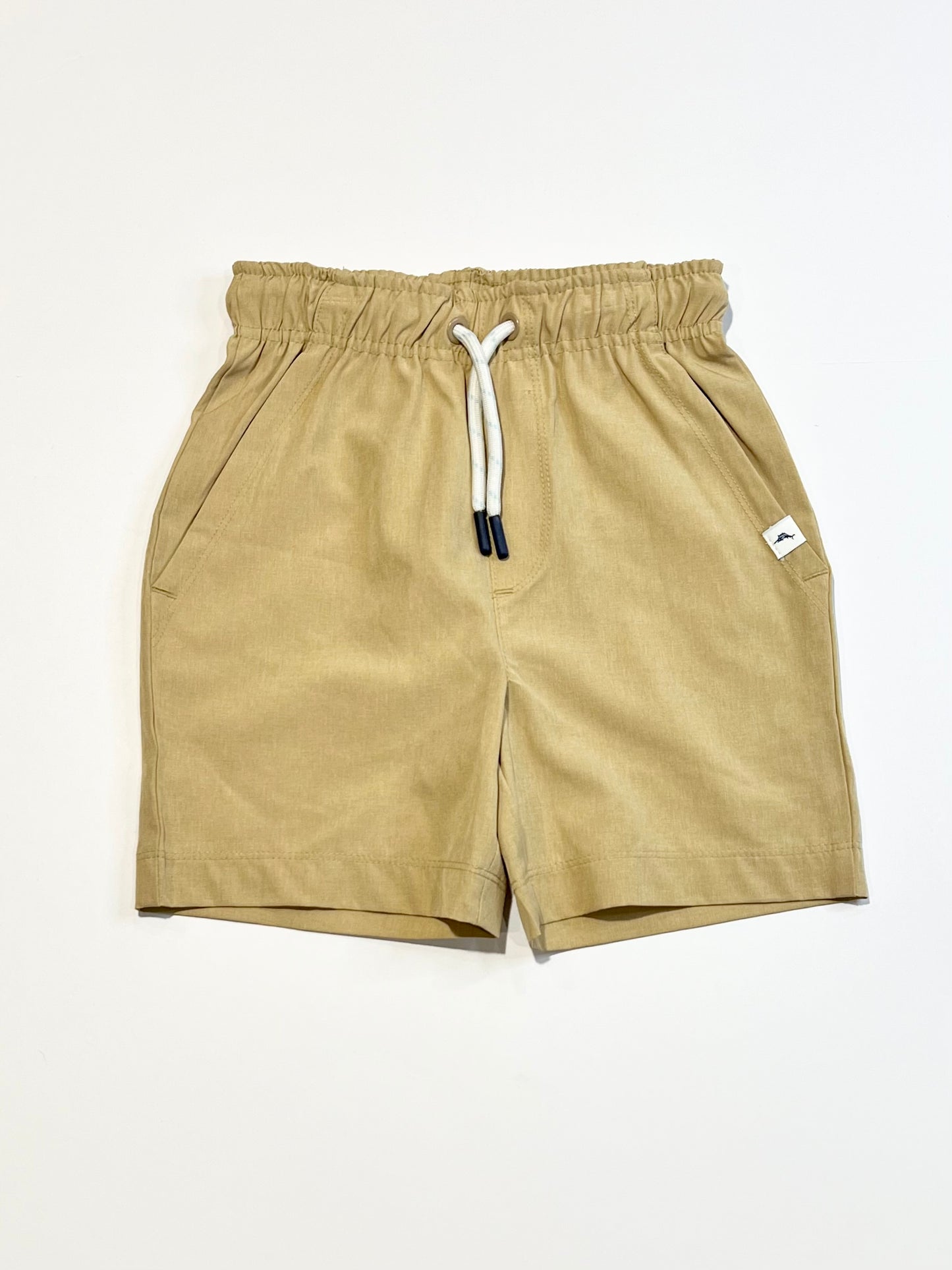 Tan active shorts - Size 3-4
