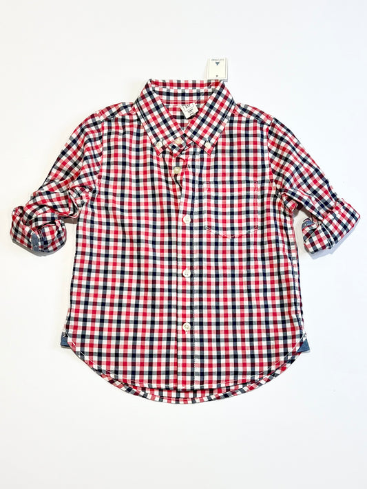 Checkered shirt brand new - Size 3