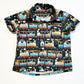 Animal trains shirt - Size 3