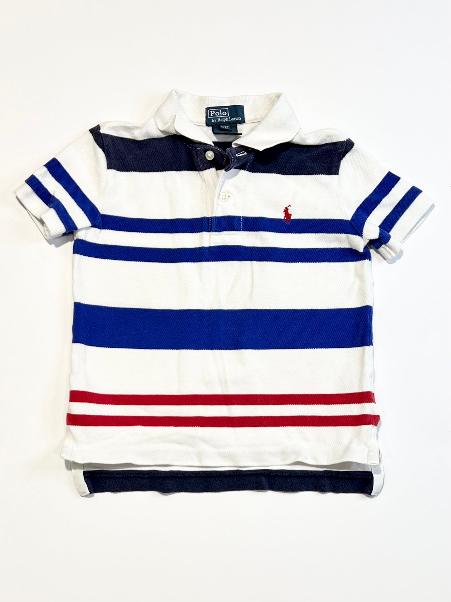 Striped polo shirt - Size 3