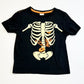 Glow-in-the-dark skeleton tee - Size 3