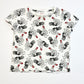 White roosters tee - Size 3