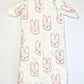 Quilted bunny sleeping bag - Size 3-6 months