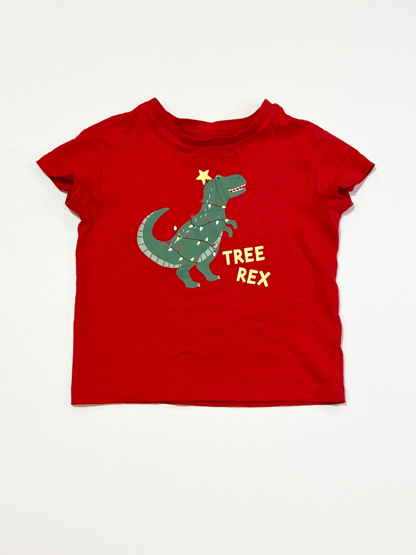 Tree-Rex Christmas tee - Size 1