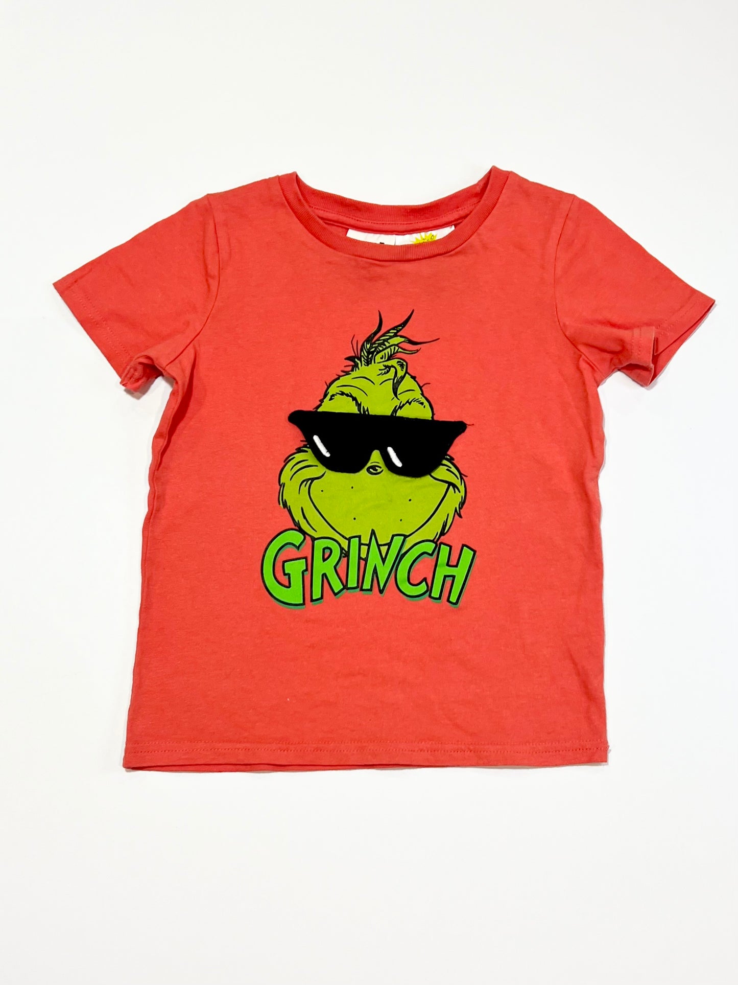 Christmas Grinch tee - Size 4