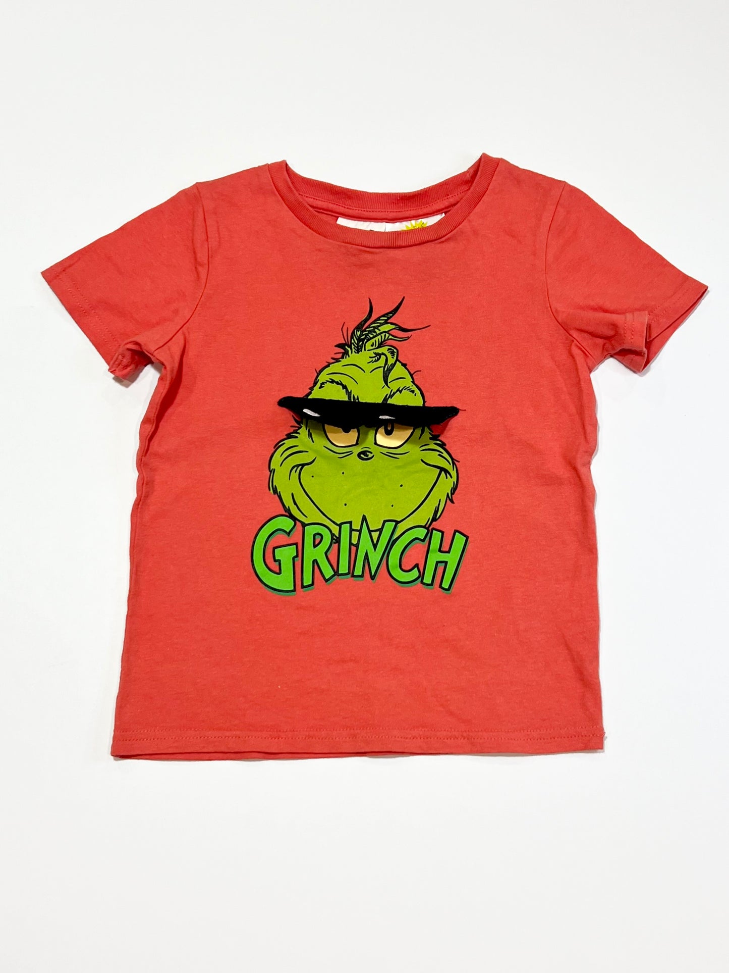 Christmas Grinch tee - Size 4
