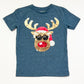 Sequined Rudolph tee - Size 4-5