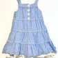 Blue striped dress - Size 4