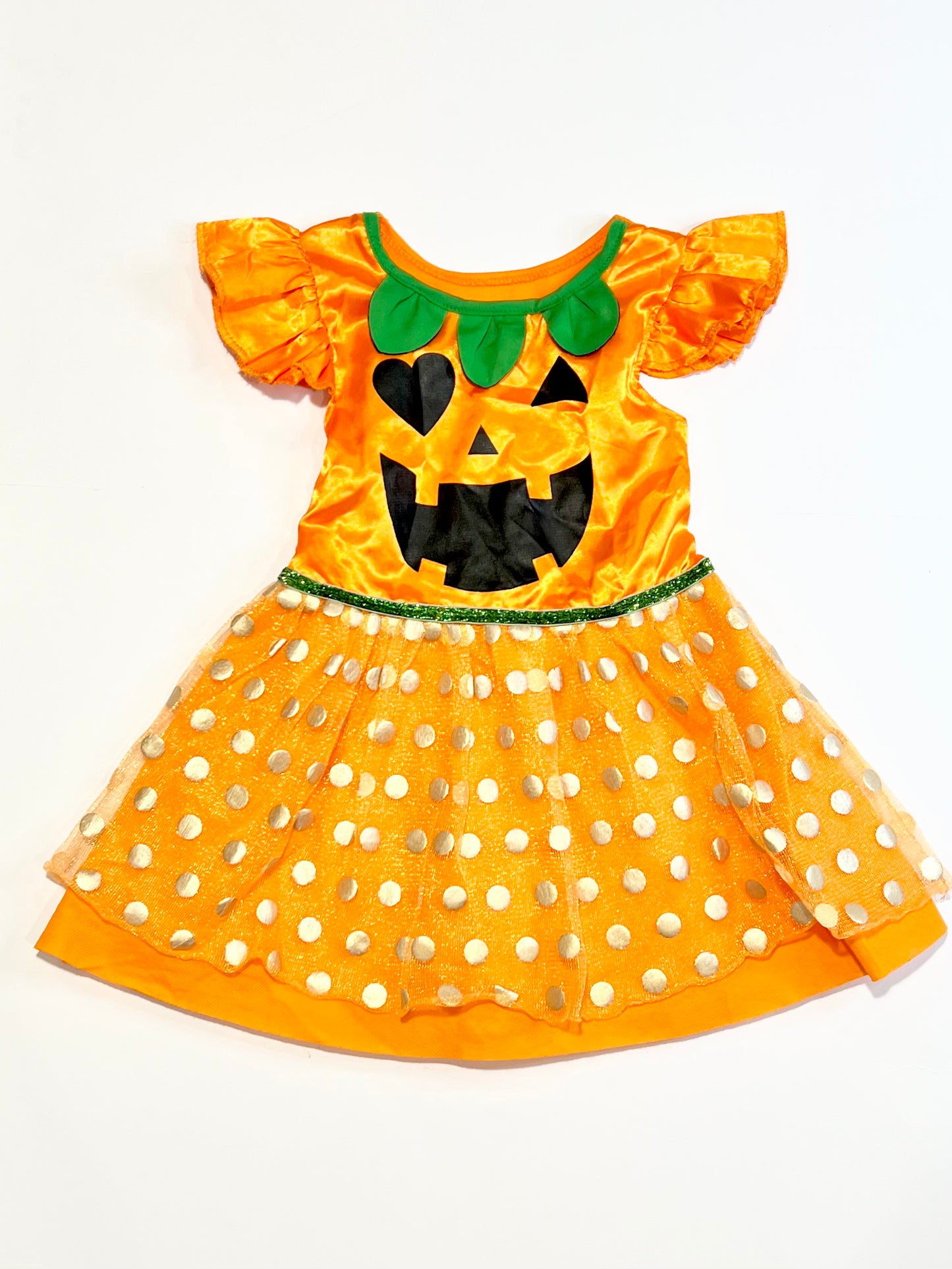 Halloween pumpkin costume - Size 2-3