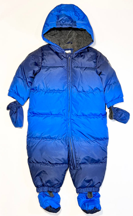 Blue puffer coverall - Size 1