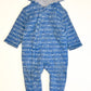 Blue vehicles padded coverall - Size 1