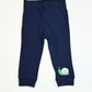 Navy snail leggings - Size 1