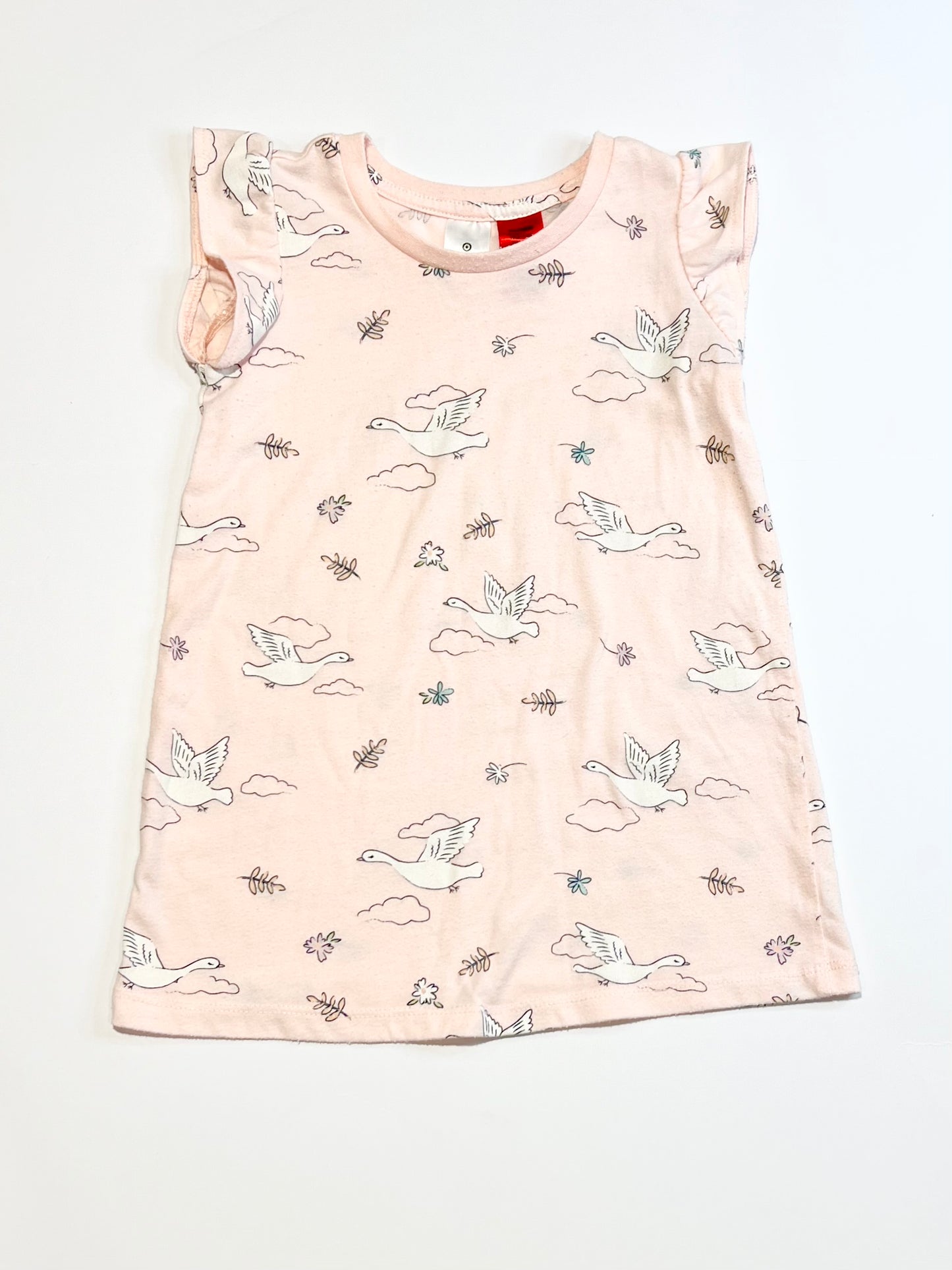 Pink geese nightie - Size 3