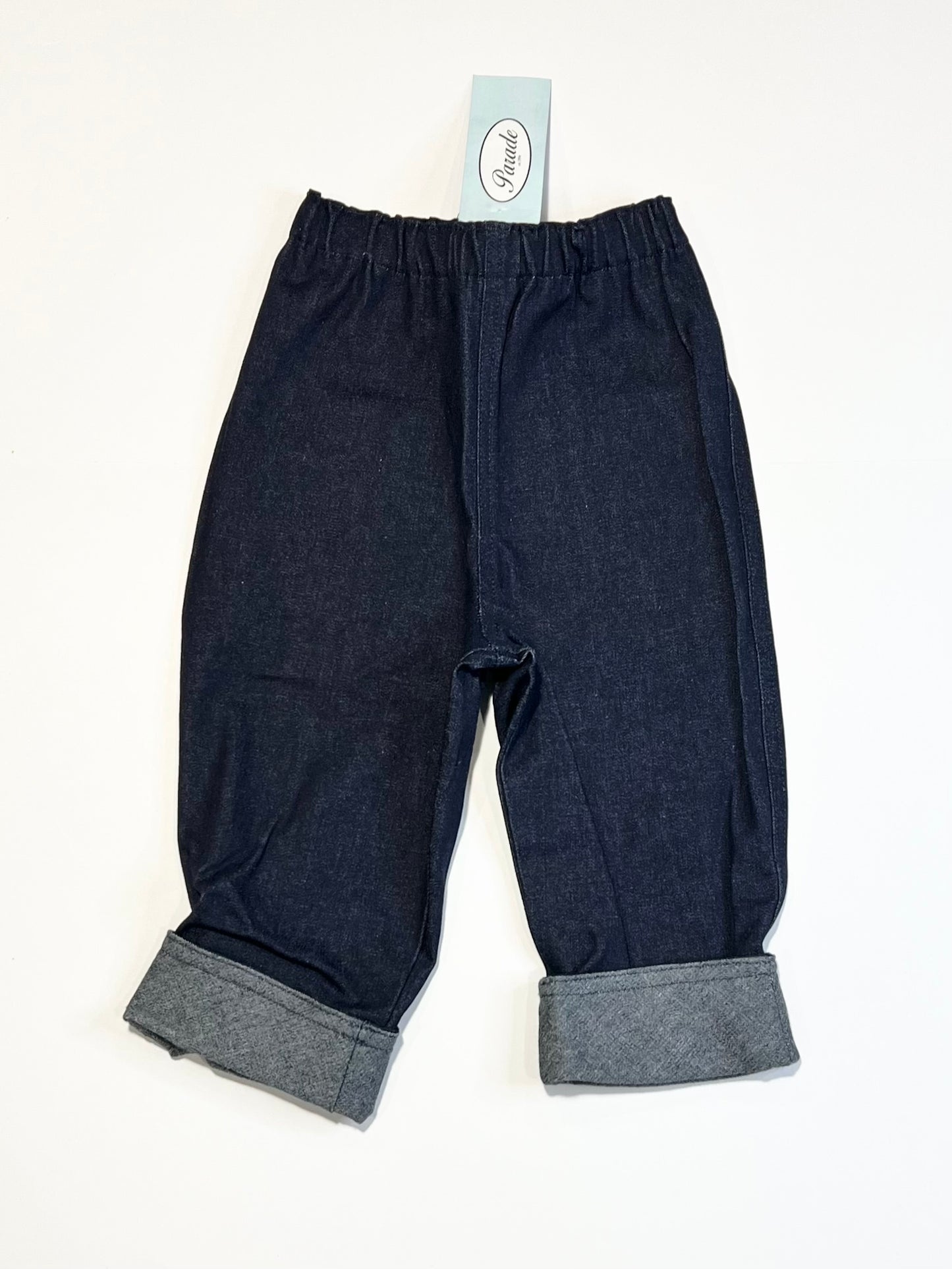 Blue pull-on pants brand new - Size 1