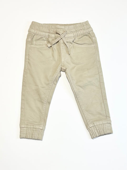 Tan joggers - Size 1