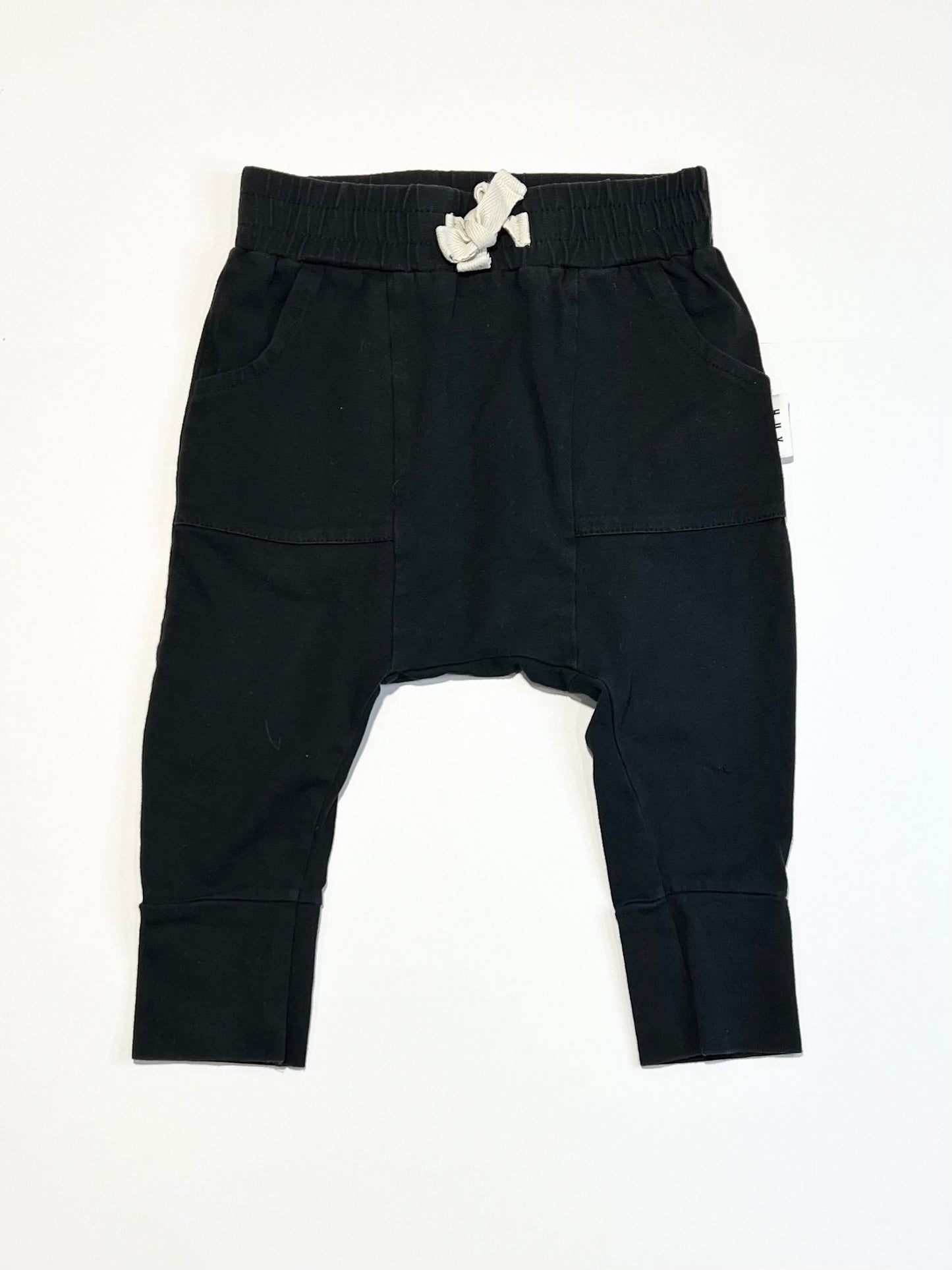 Black jersey pants - Size 1