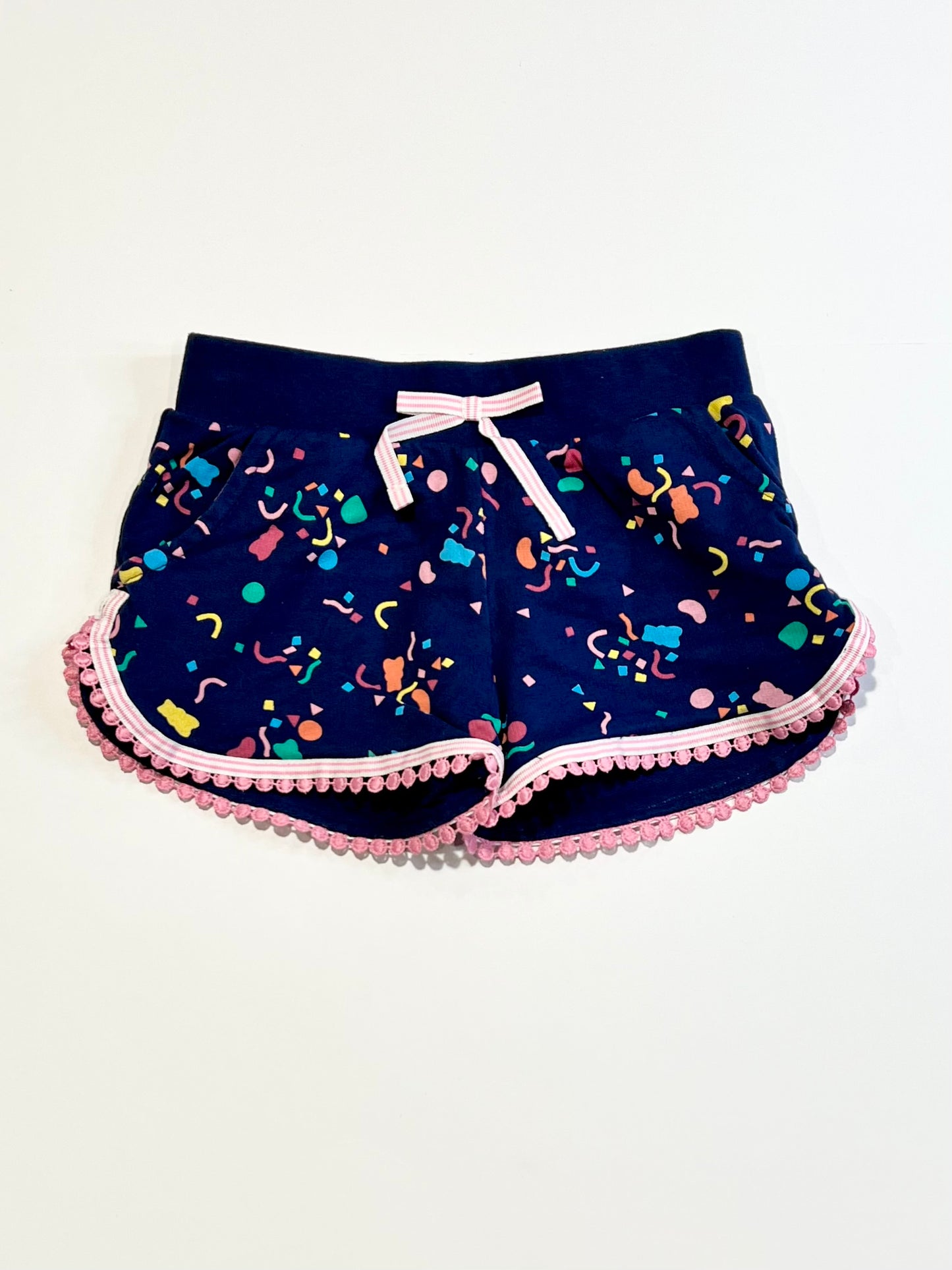 Navy sweat shorts - Size 3