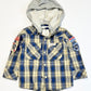 Hooded check shirt - Size 1