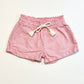 Pink striped shorts - Size 3
