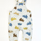 Fleece bunny overalls - Size 1