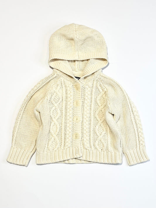 Cream knit jacket - Size 1