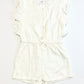 White cotton playsuit - Size 3