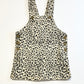 Animal print pinafore - Size 3