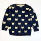 Navy tigers knit jumper - Size 1
