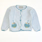 Blue knit cardigan - Size 1