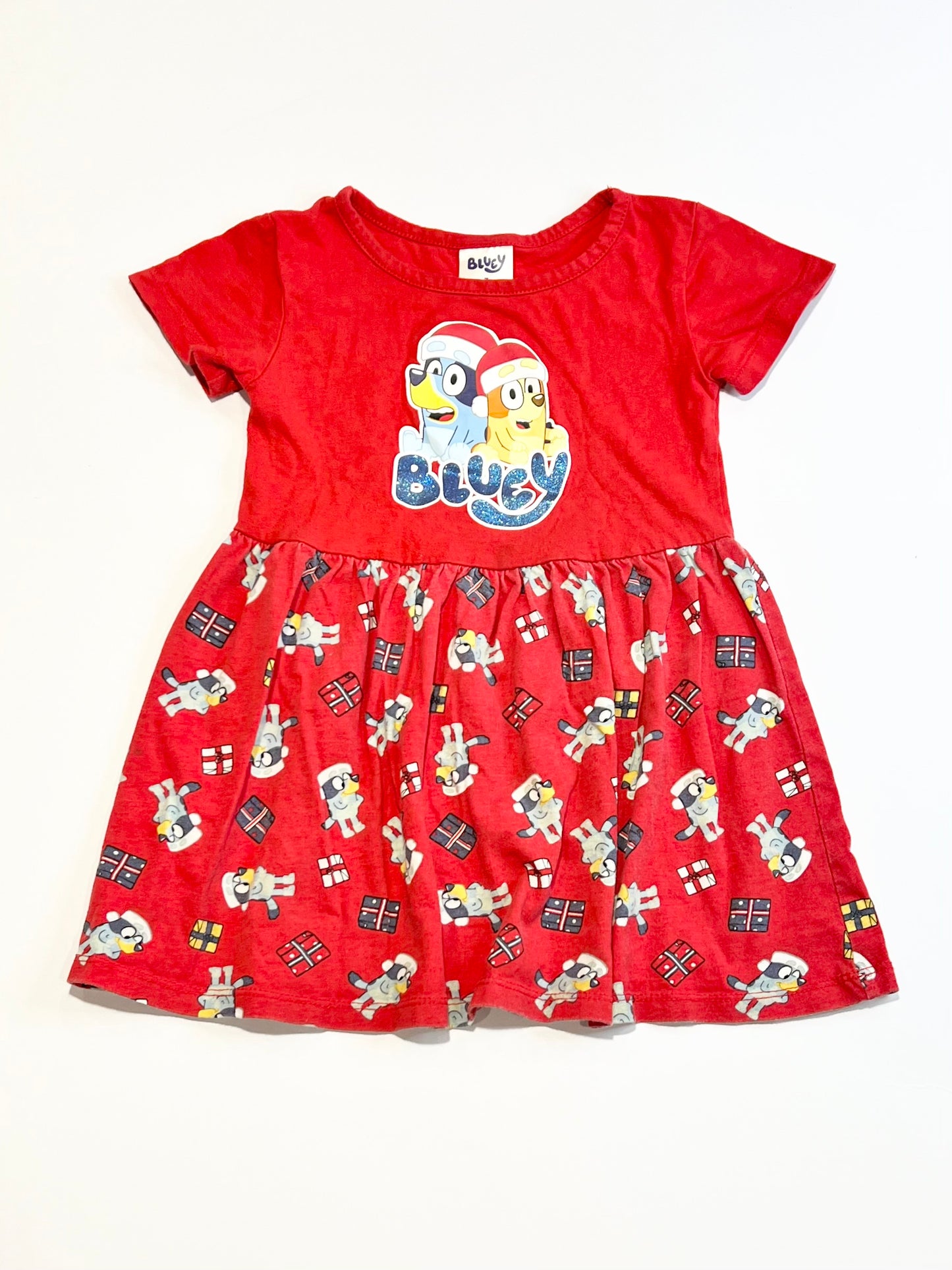 Bluey Christmas dress