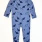 Ribbed dino zip onesie - Size 1