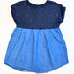 Spotty chambray dress - Size 3