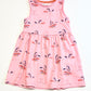 Surf, sun and rainbows jersey dress - Size 3-4
