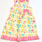 Yellow owls dress - Size 3-4