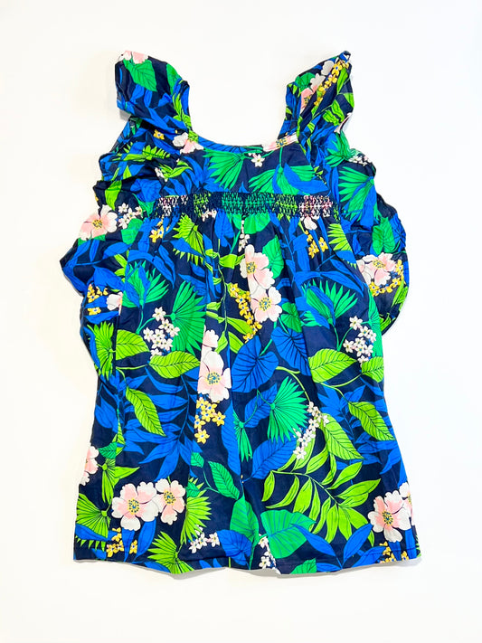 Leafy floral dress - Size 3