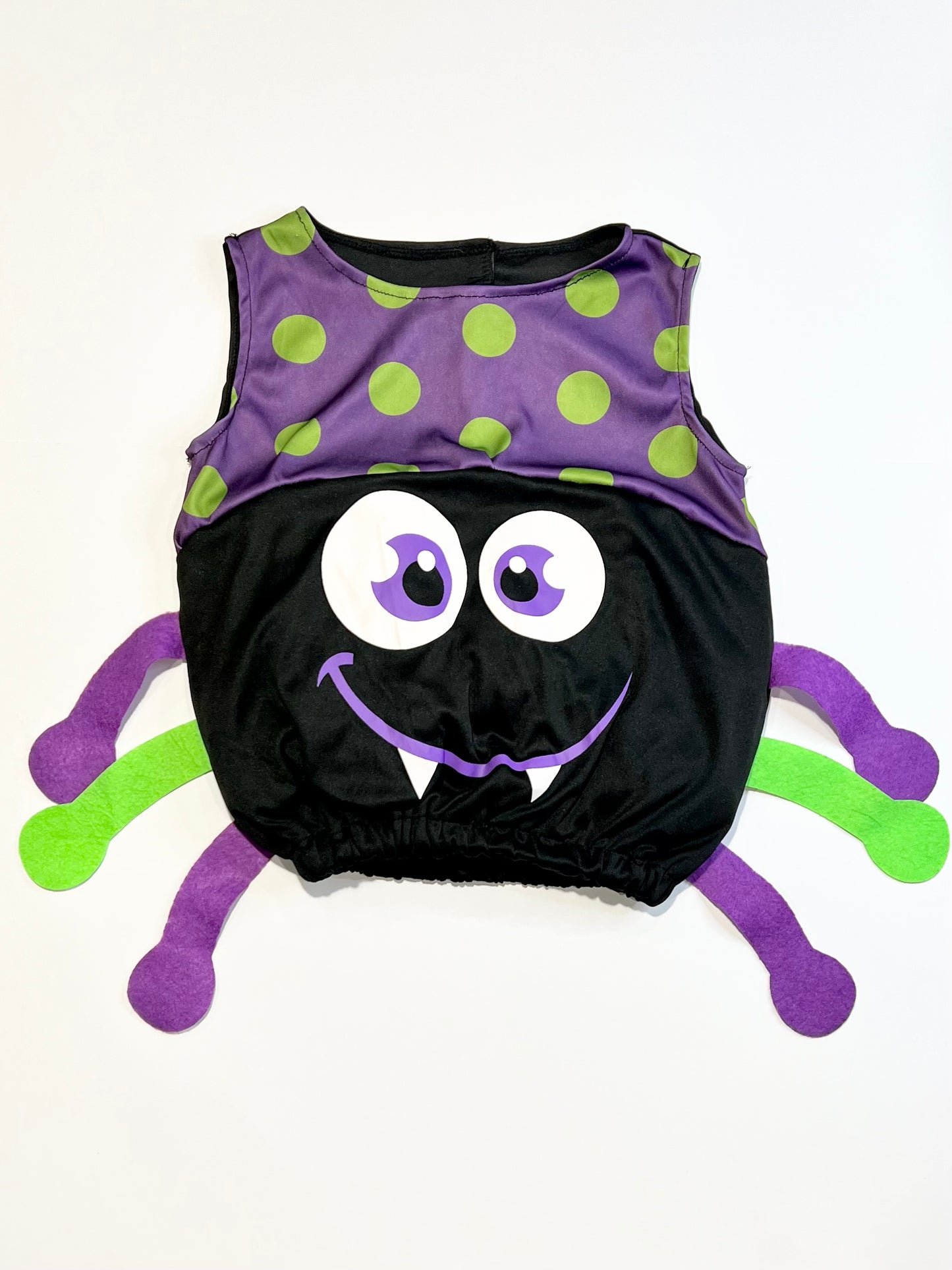 Haloween spider costume - Size 2-3