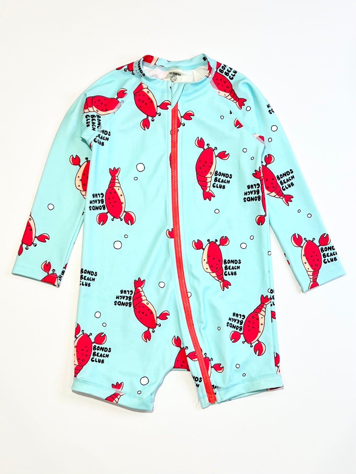 Lobsters swim suit - Size 2