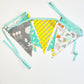 Green/yellow bunting