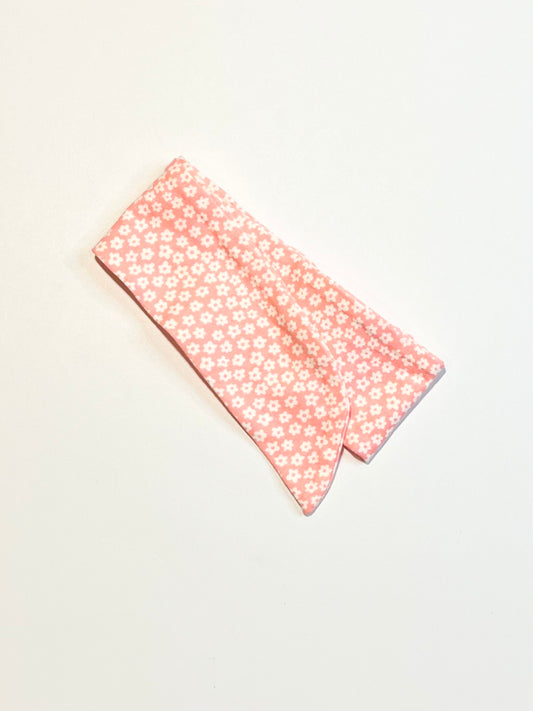 Floral tie headband - One size
